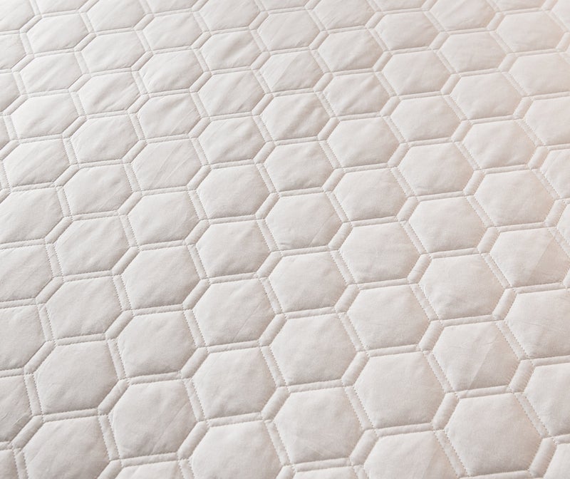 Hani Minna Premium Quilted Fitted Mattress Pad Protector Made with Natural Combed Cotton - Cooling and Breathable Mattress Topper (Queen) - Image 4